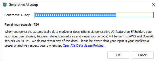 Automatically from user stories/ requirements | Docs for ERBuilder 7.0