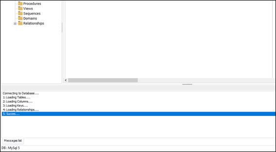 Reverse engineering an existing database | Docs for ERBuilder 7.0