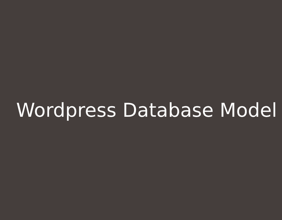 ERBuilder wordpress data-model