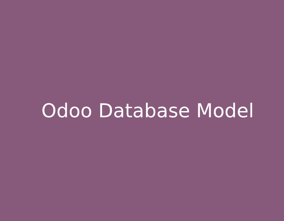ERBuilder odoo data-model