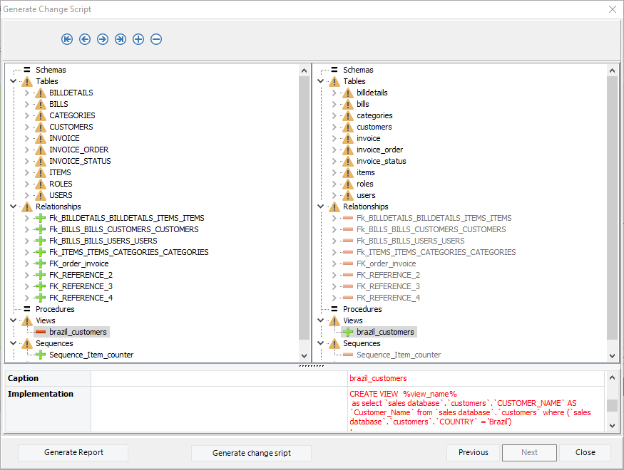 erbuilder data model comparison