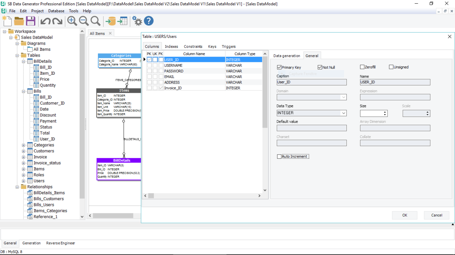 sample data generator