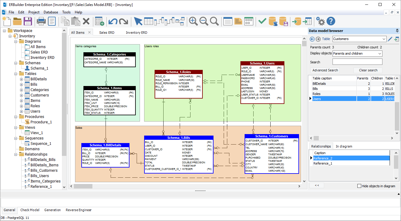 database modeling tools mac