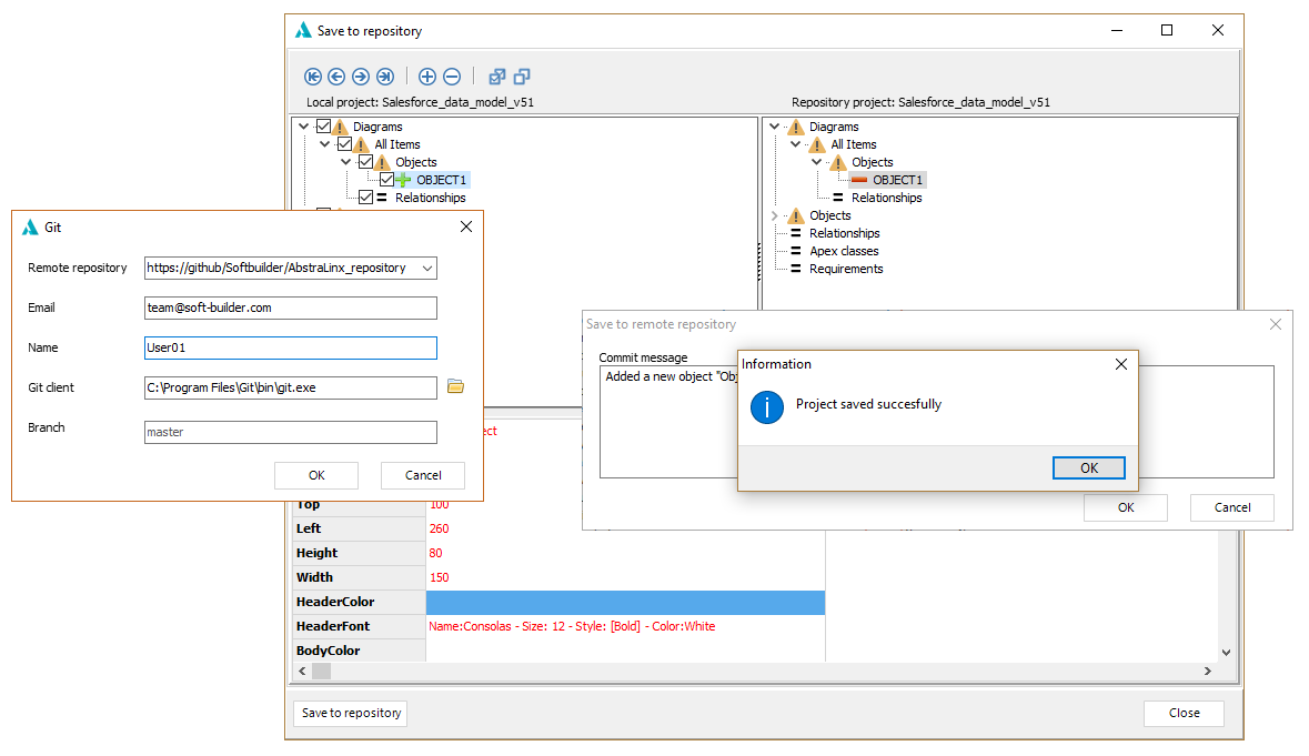 AbstraLinx git feature