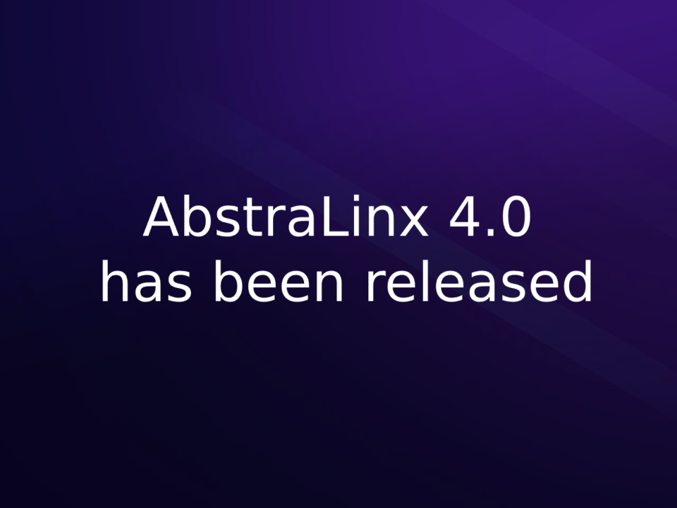 AbstraLinx 4.0 has been released