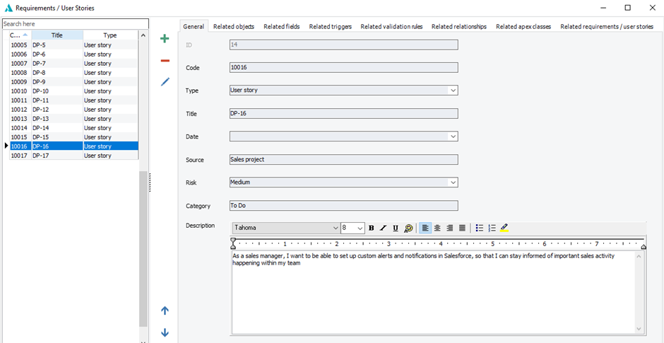 Import Jira user stories into AbstraLinx